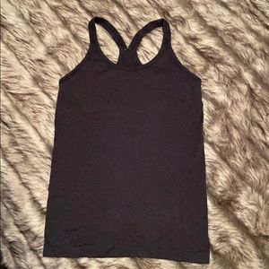Lululemon Ebb to Street tank charcoal 8